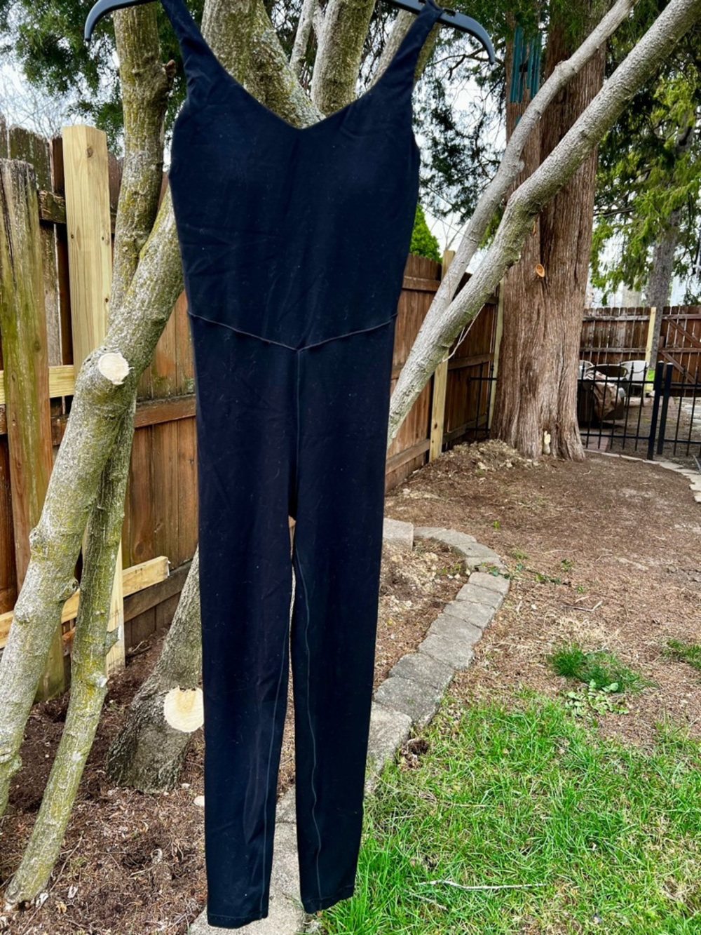 Offline Aerie Real Me Lowkey legging jumpsuit bodysuit one-piece crosstrain S